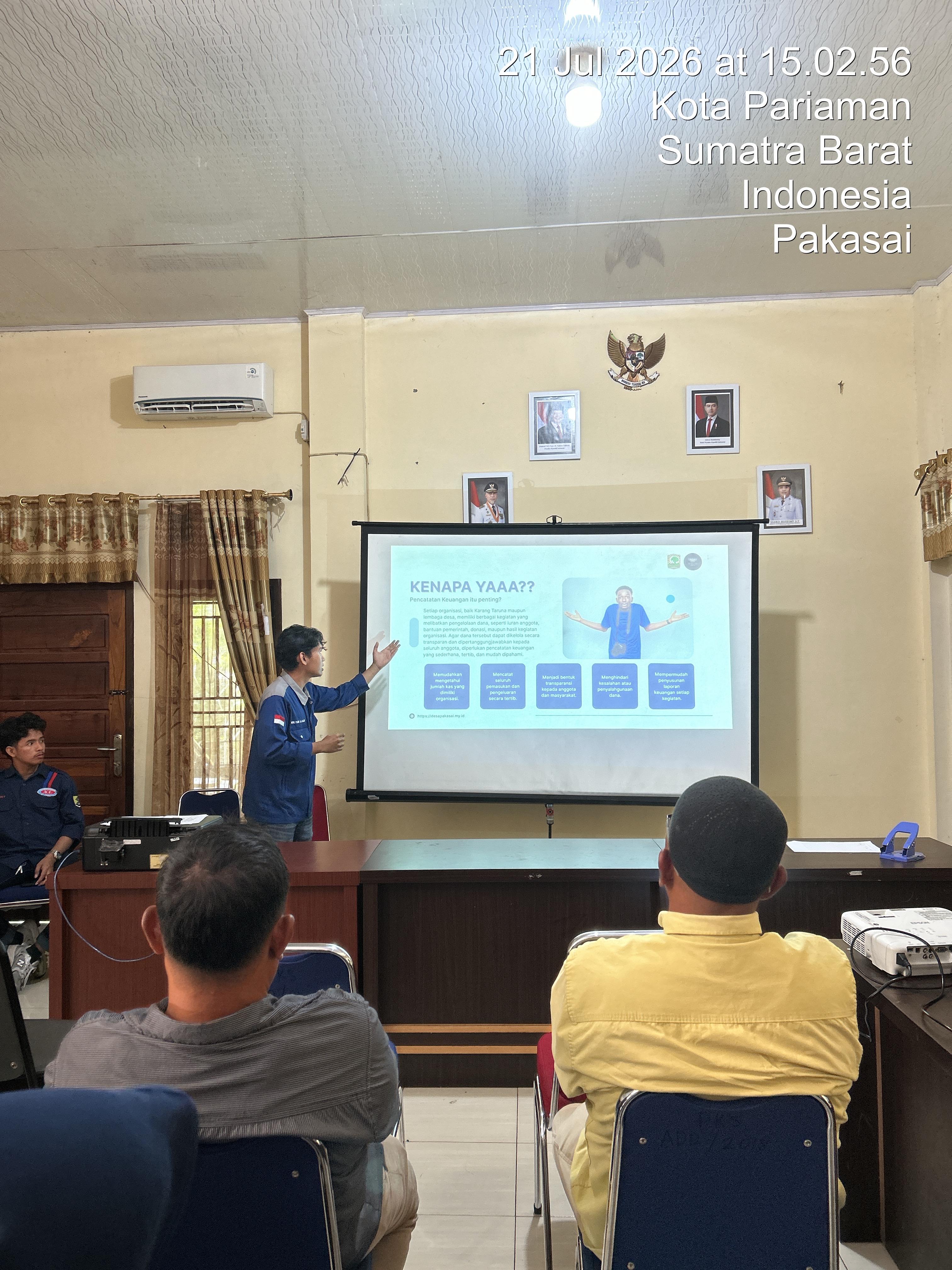 Sosialisasi Pembukuan Keuangan